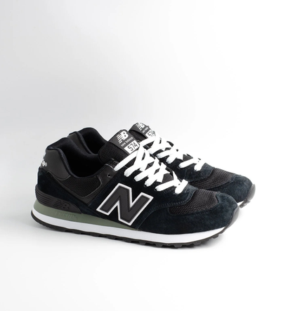 New Balance 574 Black-White
