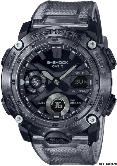 Часы Casio G-Shock GA-2000SKE-8AER