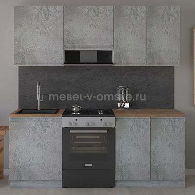 ЛЕ5020 Кухня Бронкс №3 (1400+600). Размер: 1400+600*600