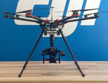 DJI S1000 Plus с установкой DJI Ronin-M в качестве подвеса