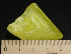 Сера, кристалл (43*28*20 мм, 12 г) №38193