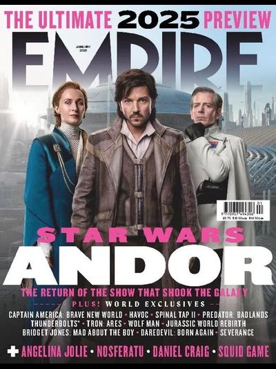 Empire Magazine January 2025 Andor Star Wars Cover, Иностранные журналы, Intpressshop