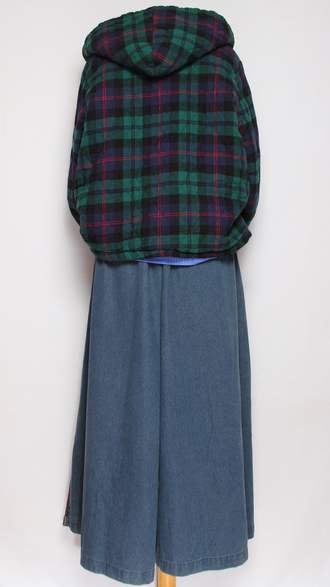 Жакет хлопок двойной "Строчёный двухсторонний горох" желтая, розовая, бежевая до р.48 (рост до 164см)