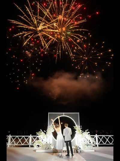 Арка для выездной церемонии "Lux"