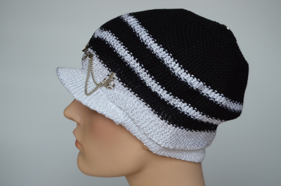 Кепка Vizio 5038 белая с черным