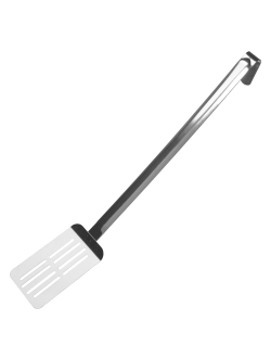 Лопатка перфорированная Luxstahl 400 мм нержавеющая сталь