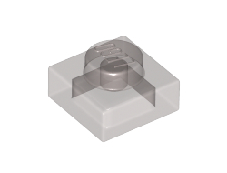 Plate 1 x 1, Trans-Brown (Old Trans-Black) (3024 / 6030982 / 6252039)