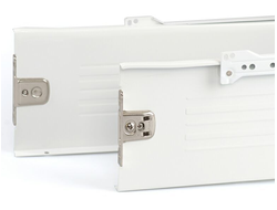 SALE 150х300мм БЕЛЫЙ Боковины с роликовыми направляющими (МЕТАБОКС)  Firmax