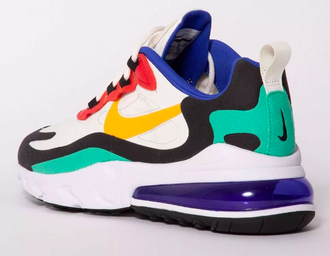 Nike Air Max 270 React Bauhaus Трехцветные