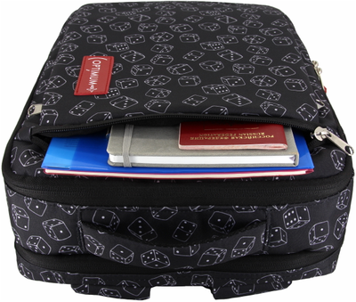 Рюкзак сумка для ноутбука 15.6 - 17.3 дюймов Optimum, кости