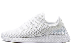 Adidas Deerupt Runner All White женские