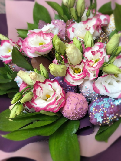 Букет "Шоколадный квартет"