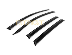 Дефлекторы окон, RIVAL, для Lada Xray хетчбек, хетчбек Cross 2016-, листовой ПММА, 4шт.