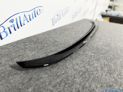 Спойлер на багажник BMW 5 G30 стиль M5 прямой черный