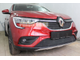Защита радиатора Renault Arkana 2018- (2 части) black верх