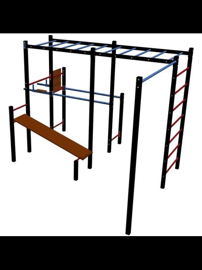 Спортивная площадка Workout W171