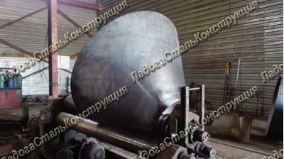 Вальцовка конических обечаек