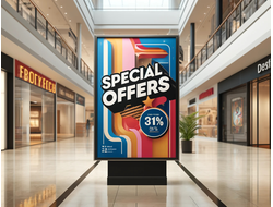 Баннер для торгового центра