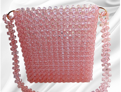 Шоппер «Витражи» из граненых бусин