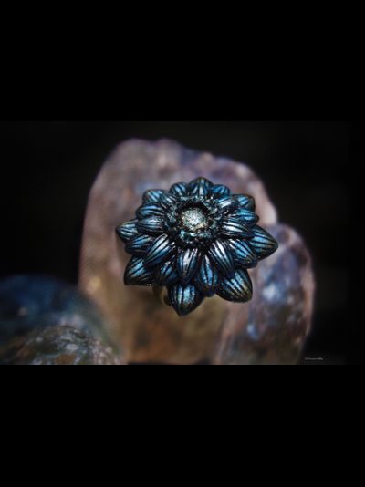 Космическое кольцо-цветок "Свет Полярной звезды"