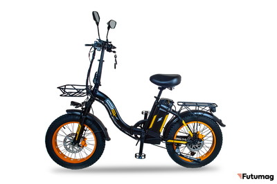 Электровелосипед Minako F11 PRO 20 (жёлтый)