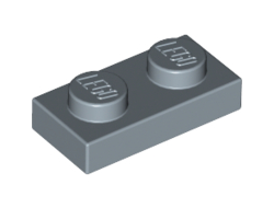 Plate 1 x 2, Sand Blue (3023 / 4167468 / 6198156)