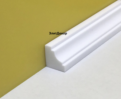 Акриловый плинтус бордюр на ванну ElitDecor- АП 007 (12х12х1800)