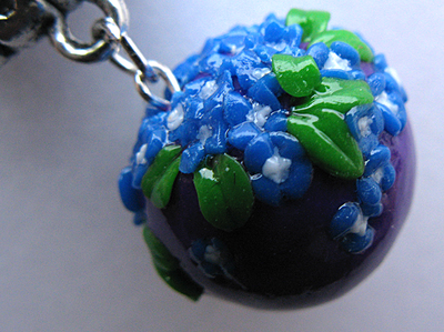 Кулон "Цветущий шар"