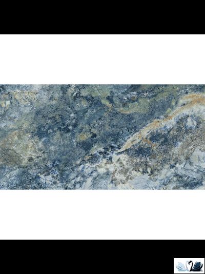 Керамогранит Fusure Ceramic SS12016 60х120 см голубой глянцевый