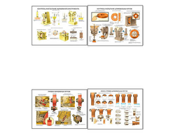 Плакаты ПРОФТЕХ "Износ, правка, контроль, подготовка шлифовальных кругов" (7 пл, винил, 70х100)