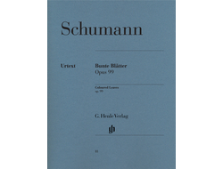 Schumann Coloured Leaves (Bunte Blatter) op. 99