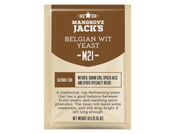 Дрожжи пивные Mangrove  Jack's Belgian Wit M21 10 г
