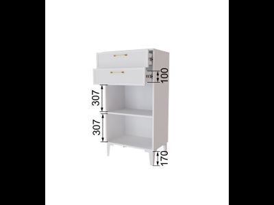 Прихожая Толедо модульная графит (Домани)