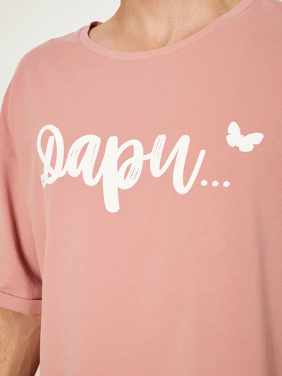 МУЖСКАЯ ФУТБОЛКА РОЗОВАЯ "ДАРИ"