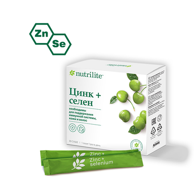 Nutrilite Цинк+Селен, 30 саше