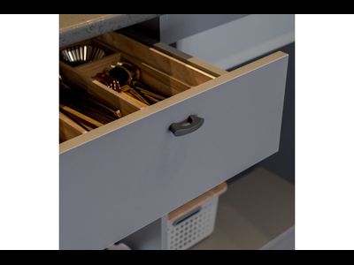 Кухонный Гарнитур "Энни" (1,6м) Графит