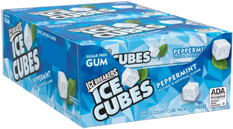 ICE BREAKERS CUBES Peppermint Жев.резинка с мятой (6 шт)