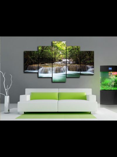 Модульная картина "Пороги водопада"