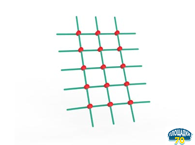 Соединительная розетка для каната 13 мм. Сетка, Сетка для детской площадки своими руками, площадки70