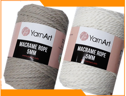 Macrame Rope 5 мм (хлопковый шнур)
