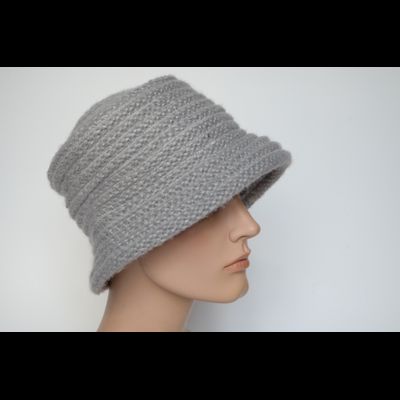 Шляпа зимняя женская Италия Vizio 8046 TF серая