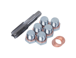 Набор для ремонта масляных пробок М15х1,5, кейс, 19 предметов МАСТАК 103-47015C