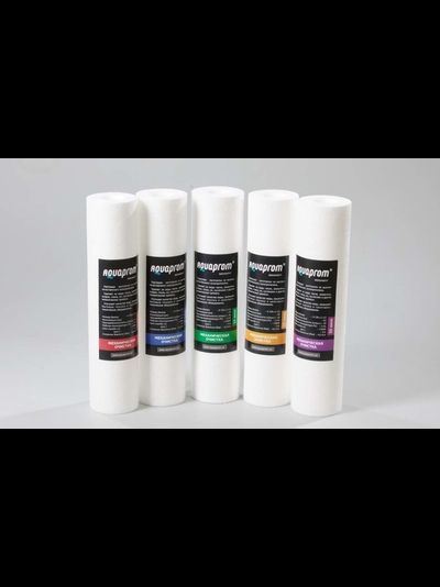 Фильтрующий картридж из полипропиленового волокна 10" 1 5 10 20 мкр