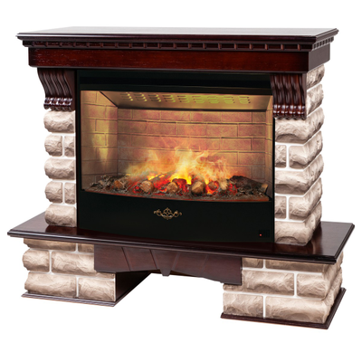 Электрический камин Kansas AO с очагом 3D FireStar 33