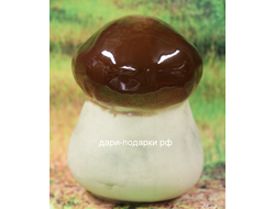 Белый гриб 20*14см   0,9кг  керамика Россия *