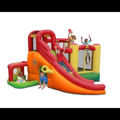 Надувной батут «Игровой центр 11 в 1»