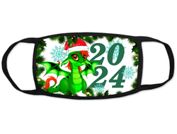 Тканевая маска для лица год Дракона №4