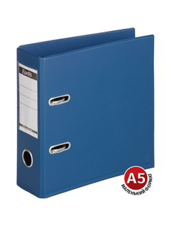 Папка-регистратор BANTEX 1452-01, формат А5, вертикальный, 70мм, темно-синий