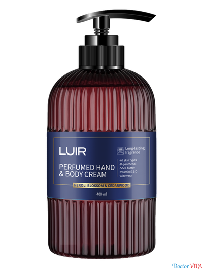 Парфюмированный крем для рук и тела LUIR Neroli blossom & Cedarwood 400 мл.