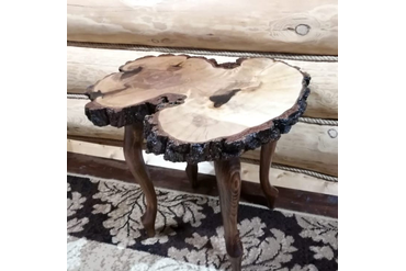 Столик из капа березы. Работа spilcenter.com